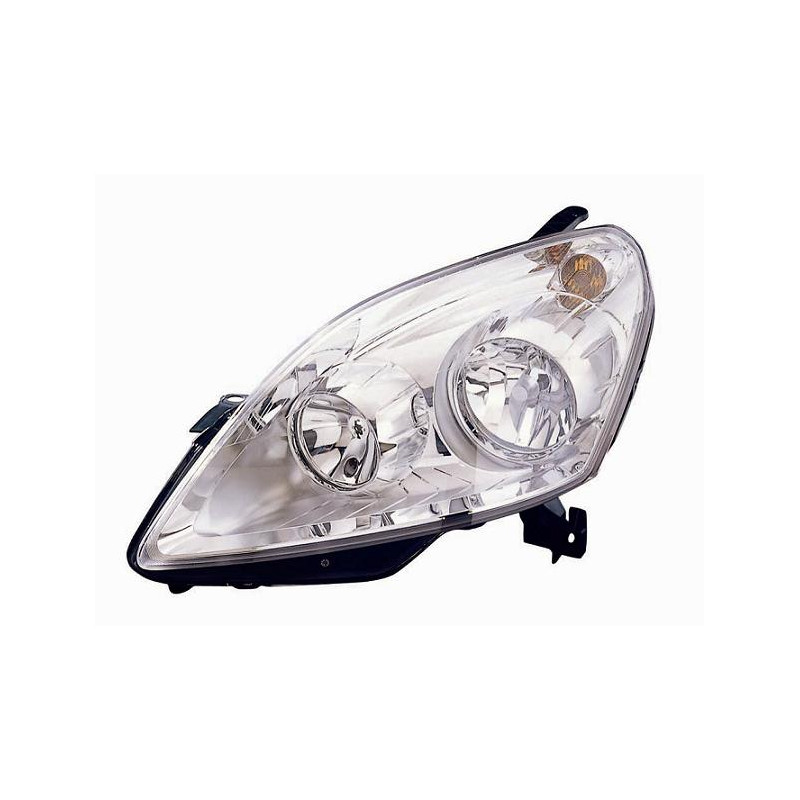 FARO FANALE PROIETTORE SX H7,H1 CROMATA OPEL ZAFIRA (A05) 2005 2012 OEM 93192443