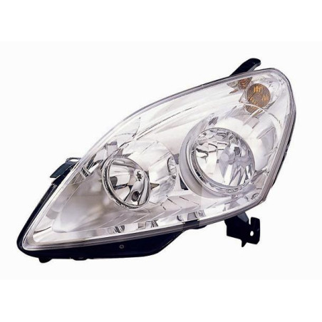 FARO FANALE PROIETTORE SX H7,H1 CROMATA OPEL ZAFIRA (A05) 2005