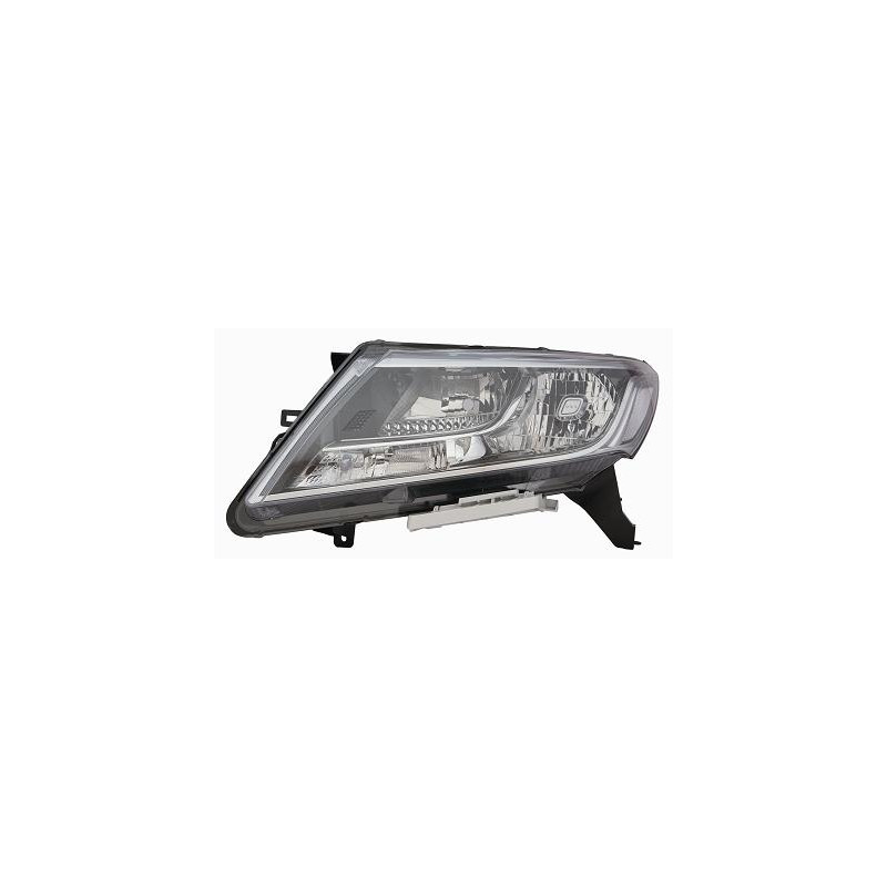 FARO FANALE PROIETTORE SX H11 NERA ELETTRICA NISSAN P/U NAVARA NP300 2WD-4WD (D23) 2015 2025 OEM 260603KS0B