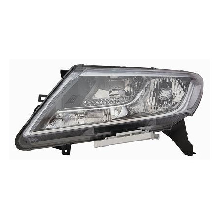 FARO FANALE PROIETTORE SX H11 NERA ELETTRICA NISSAN P/U NAVARA