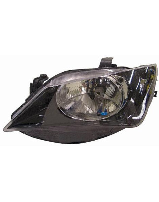 FARO FANALE PROIETTORE DX 1 H4 NERA ELETTRICA SEAT IBIZA