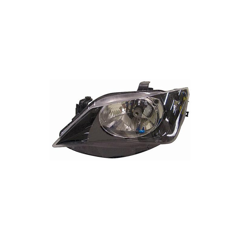FARO FANALE PROIETTORE DX 1 H4 NERA ELETTRICA SEAT IBIZA (6J5/6P1) 2012 2015 OEM 6J1941022J