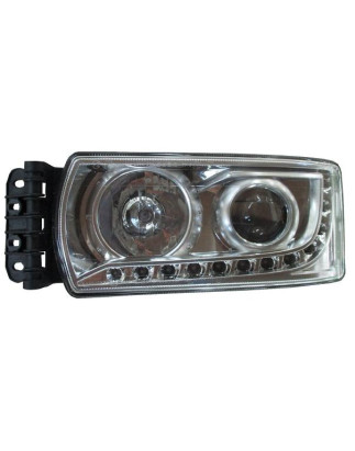 FARO FANALE PROIETTORE SX XENON LED MANUALE A LED IVECO STRALIS