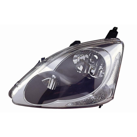 FARO FANALE PROIETTORE DX 4 H1 NERA HONDA CIVIC H/B-L/B