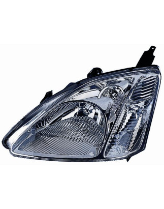 FARO FANALE PROIETTORE DX 3/5 H4 ELETTRICA CROMATA HONDA CIVIC