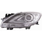FARO FANALE PROIETTORE DX XENON NERA MAZDA 3 SDN-H/B (BL/BK) 2008 2013 OEM BBP351031H