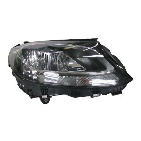 FARO FANALE PROIETTORE SX LED NERA LED MERCEDES-BENZ C CLASS