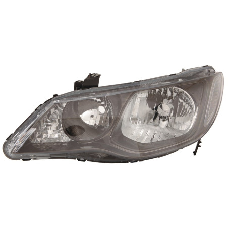 FARO FANALE PROIETTORE SX 4 HB3,HB4 NERA HONDA CIVIC SEDAN