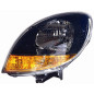FARO FANALE PROIETTORE SX H4 NERA ARANCIO ELETTRICA RENAULT KANGOO (KC0/KC1) 2003 2008 OEM 7701062426