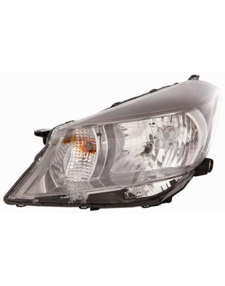 FARO FANALE PROIETTORE SX H4,PY21W,W5W CROMATA GRIGIO SCURO