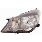 FARO FANALE PROIETTORE SX H4,PY21W,W5W CROMATA GRIGIO SCURO TOYOTA YARIS III (P13) 2011 2014 OEM 811700D470