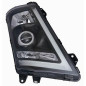 FARO FANALE PROIETTORE DX XENON LED MANUALE NERA A LED VOLVO TRUCK FH16 2013  OEM 21221145