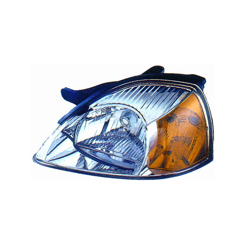 FARO FANALE PROIETTORE SX H4 ELETTRICA KIA RIO (DC) 2002 2005 OEM 92101FD010