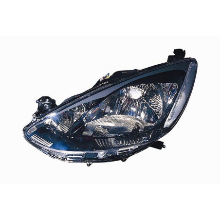 FARO FANALE PROIETTORE DX H4 NERA ELETTRICA MAZDA 2 (DE/DH) 2007