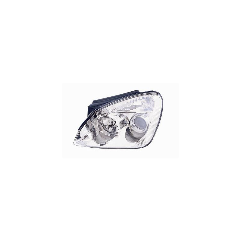 FARO FANALE PROIETTORE SX H7,H1 CROMATA ELETTRICA KIA CARENS 2006 2013 OEM 921011D020
