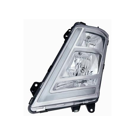 FARO FANALE PROIETTORE DX H12,H7,H1,PY21W LED MANUALE CROMATA A
