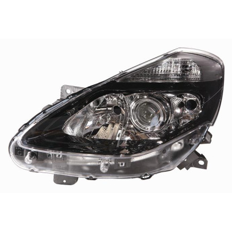 FARO FANALE PROIETTORE DX H1,H7 NERA ELETTRICA RENAULT CLIO III
