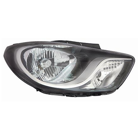 FARO FANALE PROIETTORE DX H4 NERA HYUNDAI i10 I (PA) 2010 2013