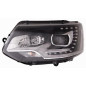 FARO FANALE PROIETTORE DX XENON,D3S,H7 LED NERA LED VOLKSWAGEN TRANSPORTER (T5) (7HA/7HH/7EA/7EH) 2010 2015 OEM 7E5941018