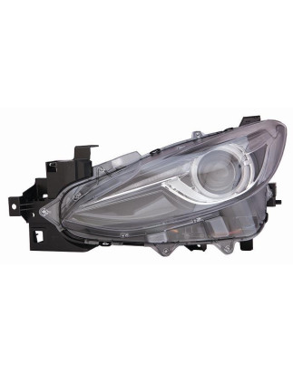FARO FANALE PROIETTORE DX XENON LED NERA LED MAZDA 3 SDN-H/B