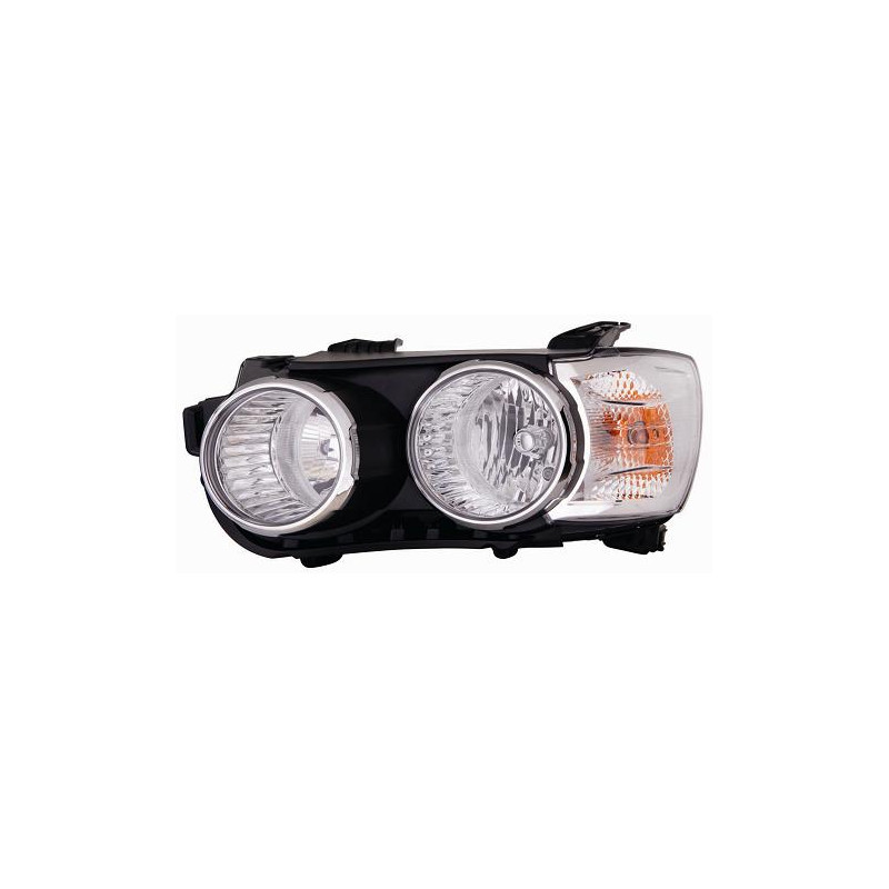 FARO FANALE PROIETTORE SX H1,H7 NERA CROMATO CHEVROLET AVEO SDN-H/B 2012  OEM 96831091
