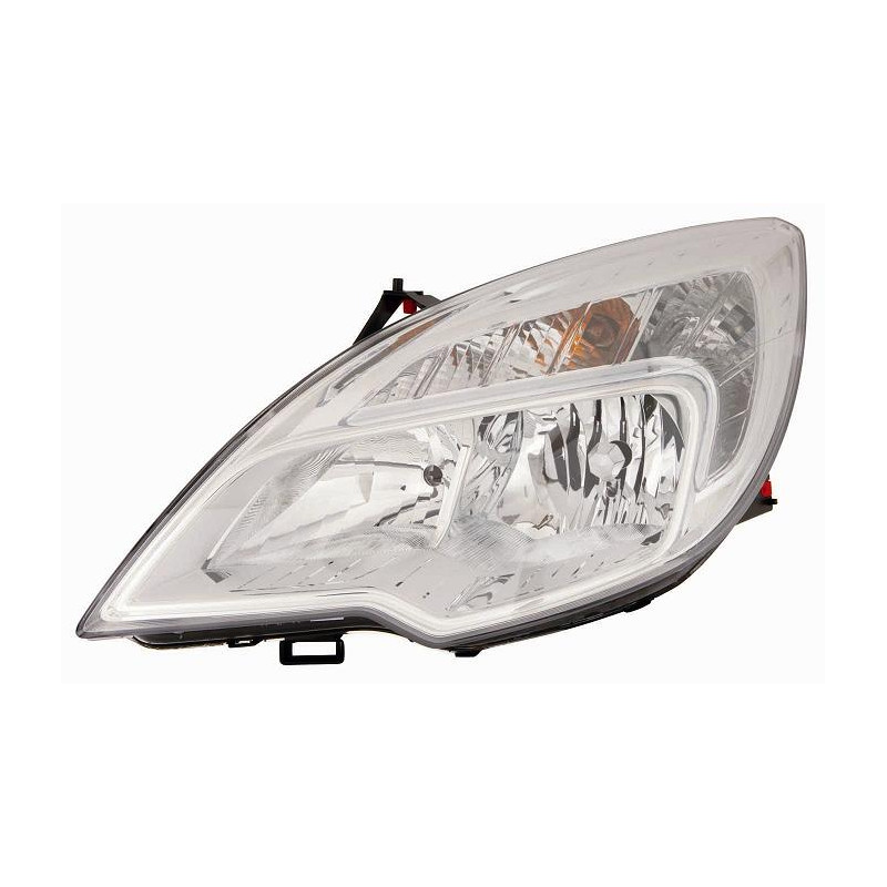 FARO FANALE PROIETTORE DX H7,H1 T�V CROMATA OPEL MERIVA (S10) 2010 2014 OEM 1216050