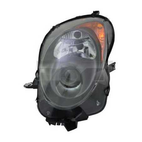 FARO FANALE PROIETTORE DX BLU SCURO H7/H7 ELETTRICA BLU ALFA