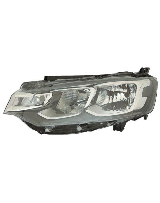 FARO FANALE PROIETTORE DX H7,H1 NERA ELETTRICA CITROEN C-ELYSEE