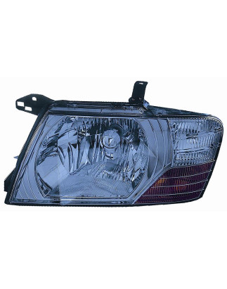 FARO FANALE PROIETTORE SX H4 CROMATA ELETTRICA MITSUBISHI PAJERO