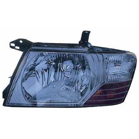 FARO FANALE PROIETTORE SX H4 CROMATA ELETTRICA MITSUBISHI PAJERO
