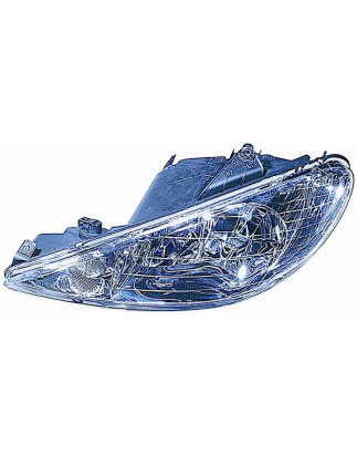 FARO FANALE PROIETTORE DX H7,H7 ELETTRICA PEUGEOT 206