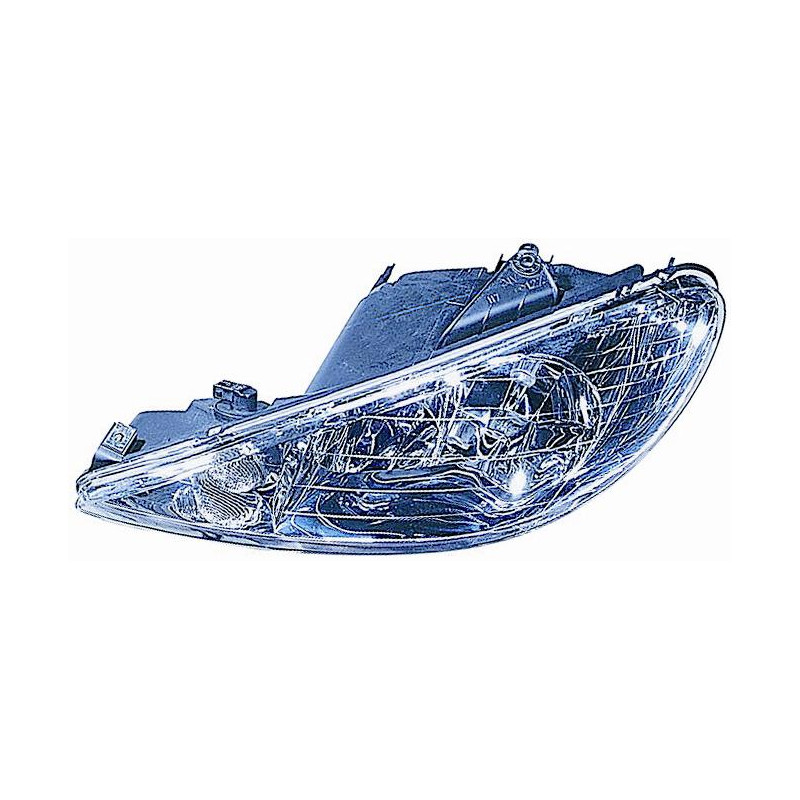 FARO FANALE PROIETTORE DX H7,H7 ELETTRICA PEUGEOT 206 (2A/2C/2D/2E/2K) 1998 2009 OEM 6205S9