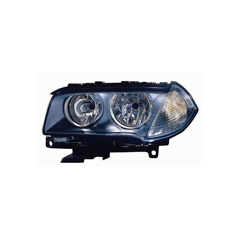 FARO FANALE PROIETTORE DX 2H7 NERA BMW X3 (E83) 2004 2007 OEM 63127162190