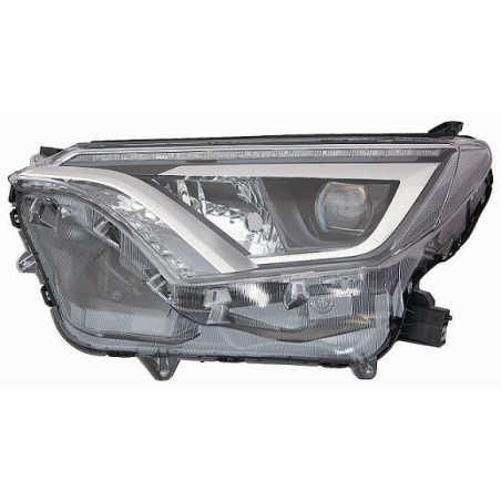 FARO FANALE PROIETTORE SX WY21W LED LENTICOLARE A LED NERA