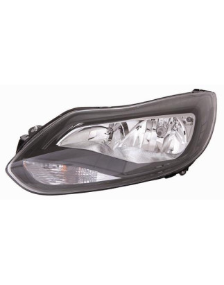 FARO FANALE PROIETTORE DX H7,H1 NERA FORD FOCUS (DH) 2011 2014