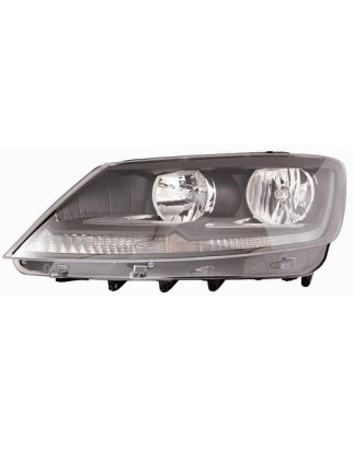 FARO FANALE PROIETTORE DX H7,H15 NERA SEAT ALHAMBRA (710/711)