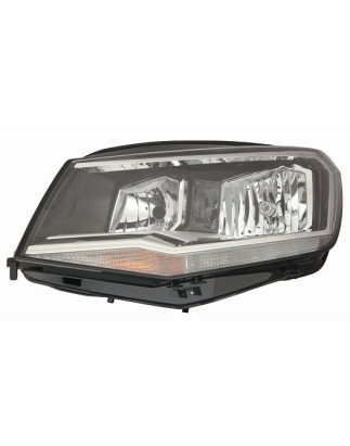 FARO FANALE PROIETTORE SX H7,W5W,H21W NERA VOLKSWAGEN CADDY