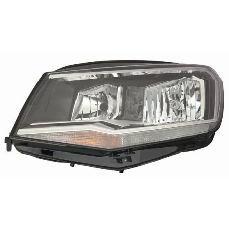 FARO FANALE PROIETTORE SX H7,W5W,H21W NERA VOLKSWAGEN CADDY