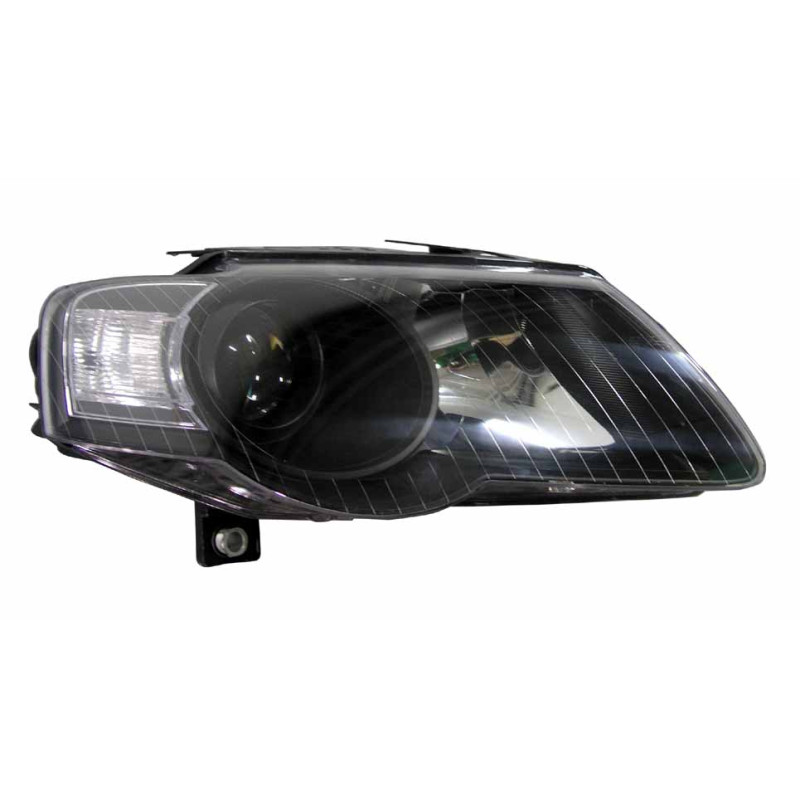 FARO FANALE PROIETTORE DX HELLA NERA VOLKSWAGEN PASSAT (3C2/3C5) 2005 2011 OEM 3C0941006J