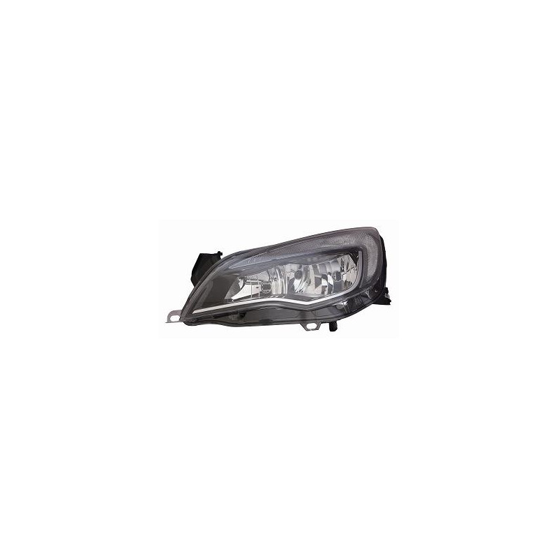 FARO FANALE PROIETTORE DX 2H7 NERA CROMATO OPEL ASTRA J 5D/S W (P10) 2013 2016 OEM 13371600
