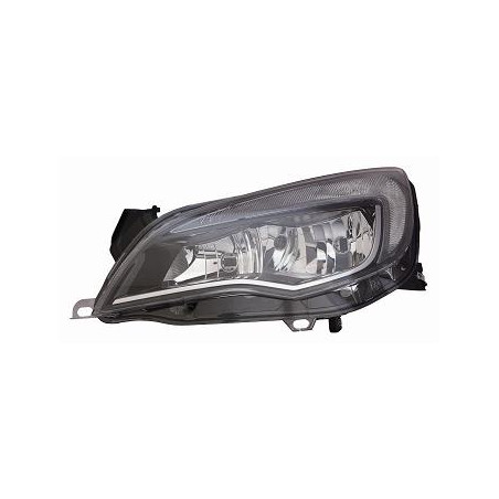 FARO FANALE PROIETTORE DX 2H7 NERA CROMATO OPEL ASTRA J 5D/S W
