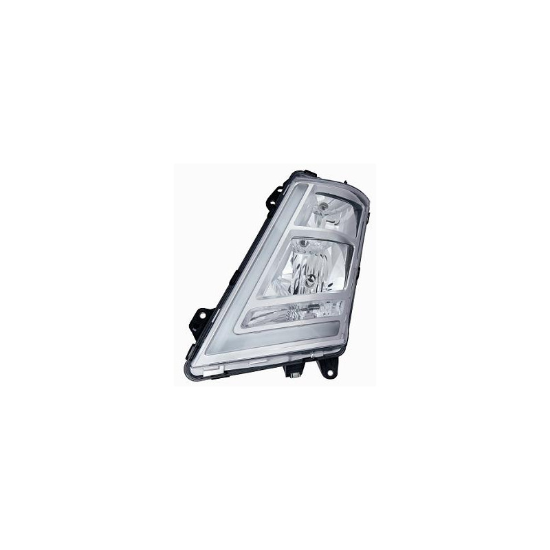 FARO FANALE PROIETTORE SX H12,H7,H1,PY21W LED MANUALE CROMATA A LED VOLVO TRUCK FH16 2013  OEM 21221130