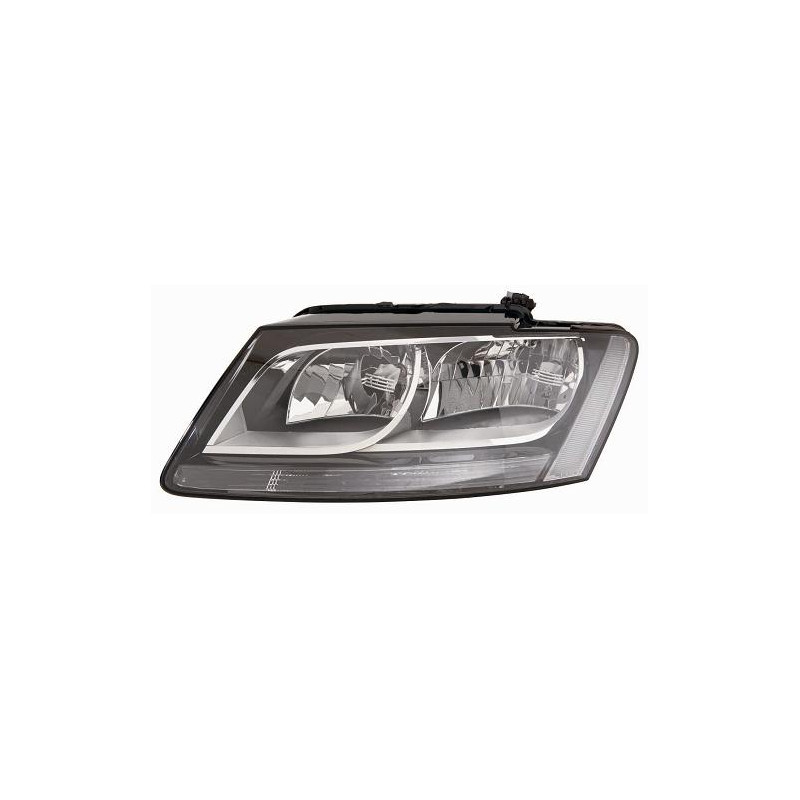 FARO FANALE PROIETTORE DX 2H7 NERA AUDI Q5 (8RB) 2008 2012 OEM 8R0941030