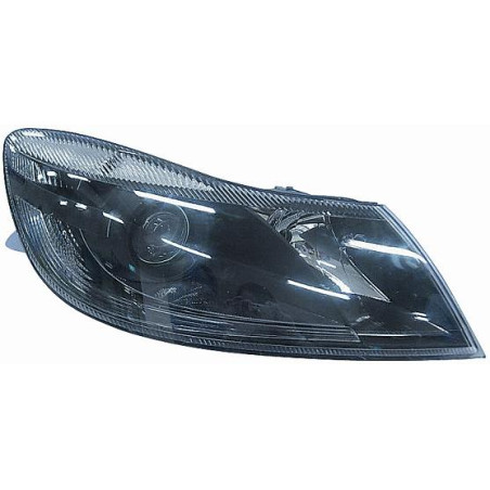 FARO FANALE PROIETTORE DX NERA SKODA OCTAVIA 5 (3U4) 2008 2013