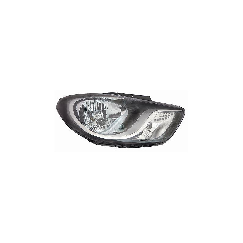 FARO FANALE PROIETTORE SX H4 NERA HYUNDAI i10 I (PA) 2010 2013 OEM 921010X220