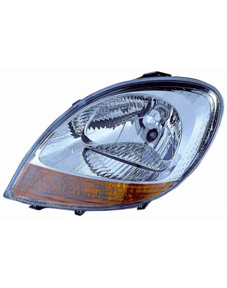 FARO FANALE PROIETTORE DX H4 ARANCIO ELETTRICA NISSAN KUBISTAR