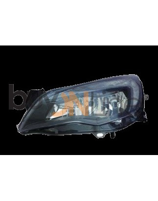FARO FANALE PROIETTORE DX H7,H7 NERA LUCIDA OPEL ASTRA J 3D/GTC