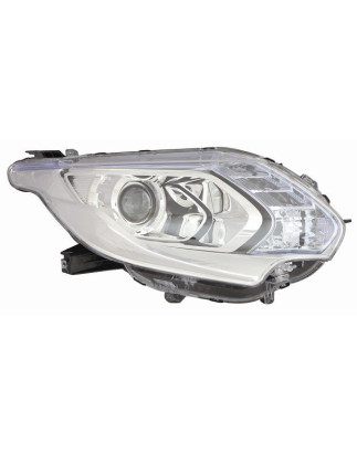 FARO FANALE PROIETTORE SX XENON LED CROMATA LED ELETTRICA