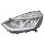 FARO FANALE PROIETTORE DX H7,H1 NERA BIANCO RENAULT CLIO IV (BH/KH) 2013 2016 OEM 260100652R