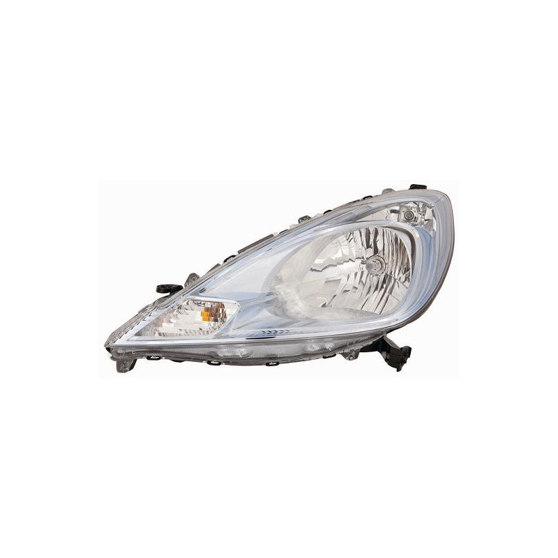 FARO FANALE PROIETTORE DX H4 CROMATA HONDA JAZZ (GK) 2011 2015 OEM 33100TF0G71